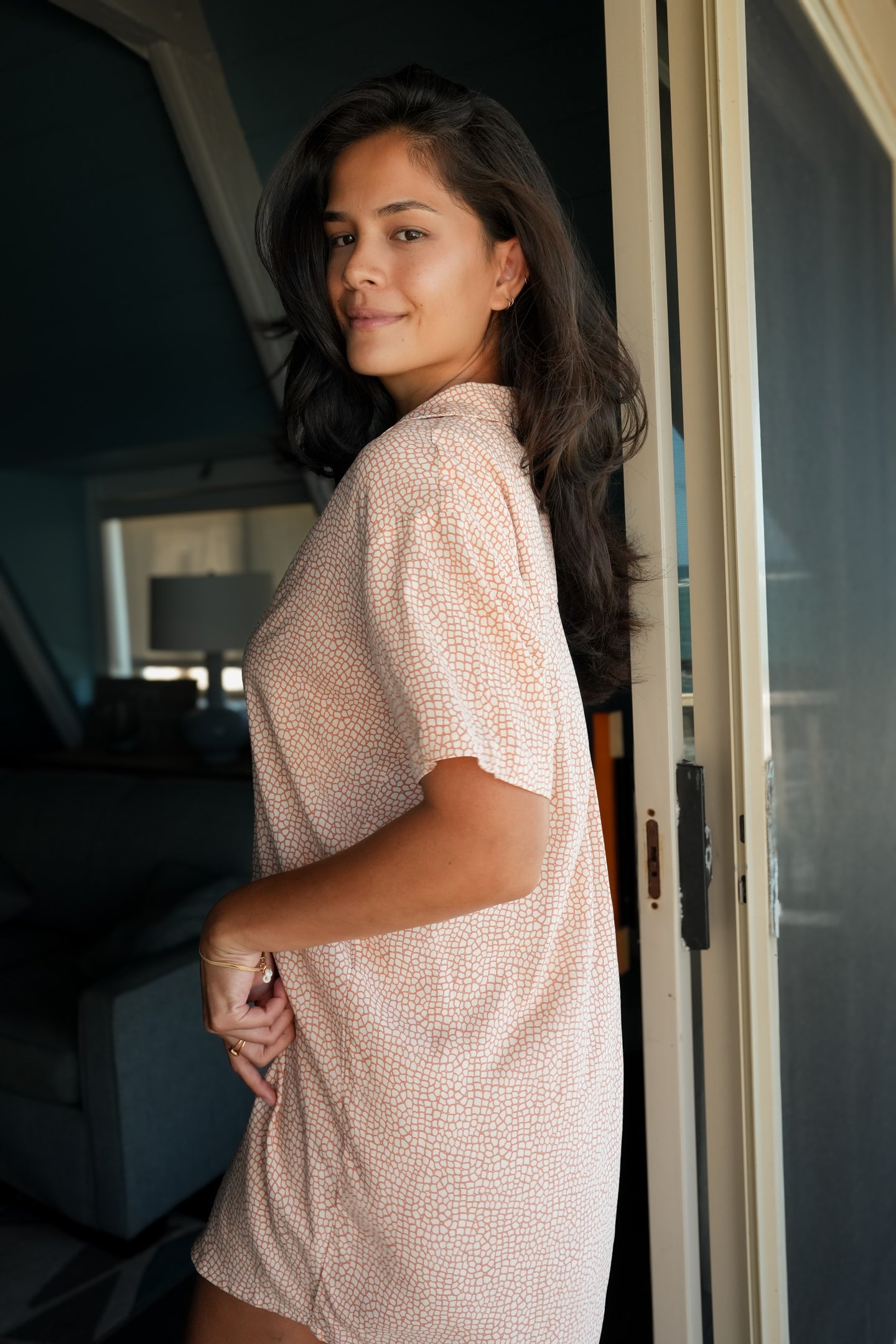 Calabria Shirt Dress - Escama Terra